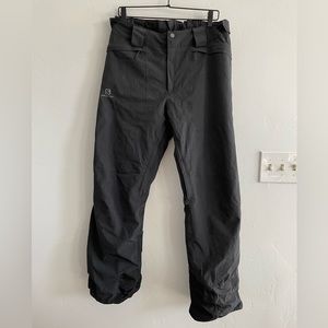 Salomon Men’s insulated ski pants | size Large